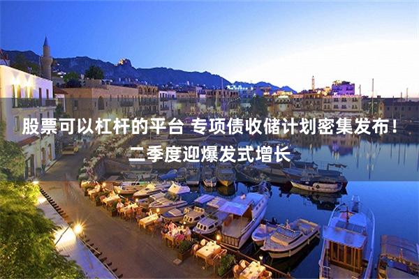 股票可以杠杆的平台 专项债收储计划密集发布！二季度迎爆发式增长