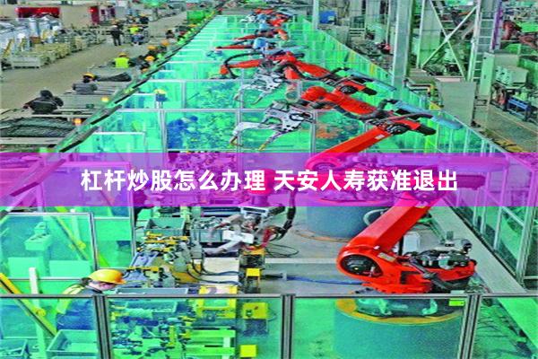 杠杆炒股怎么办理 天安人寿获准退出