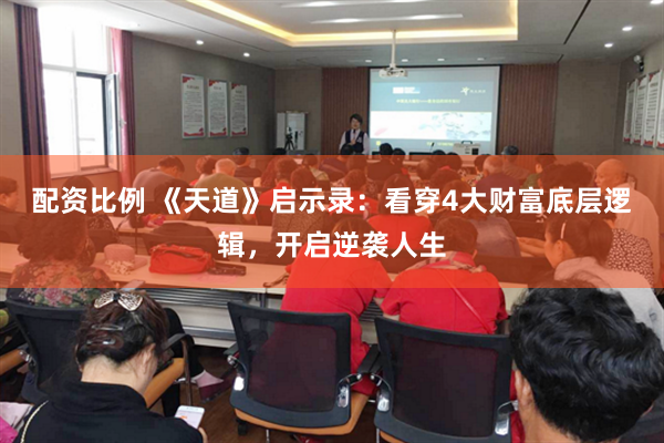 配资比例 《天道》启示录：看穿4大财富底层逻辑，开启逆袭人生