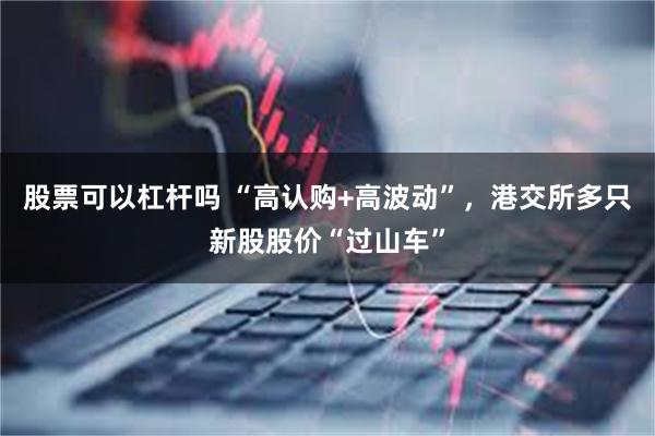 股票可以杠杆吗 “高认购+高波动”,港交所多只新股股价“过山车”